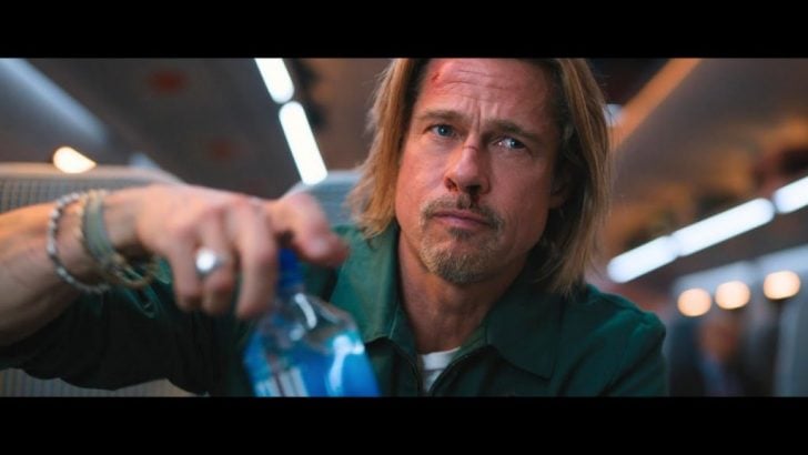 why is Brad Pitt always eating in movies?